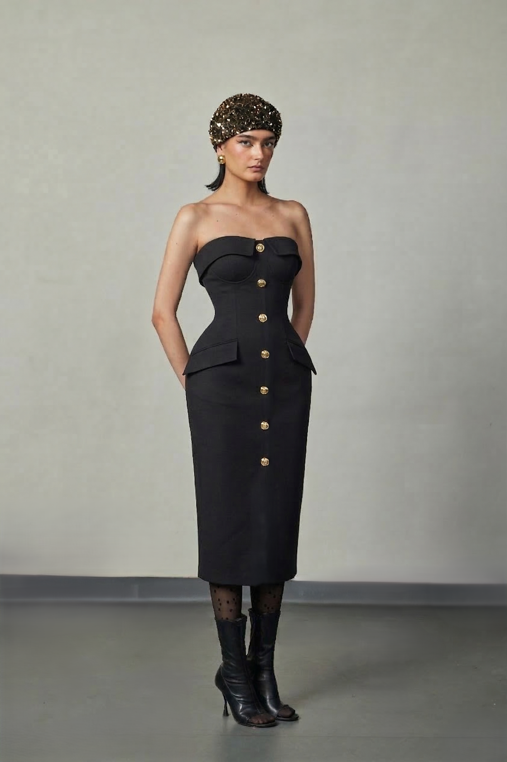 Grand Soir Corset Dress