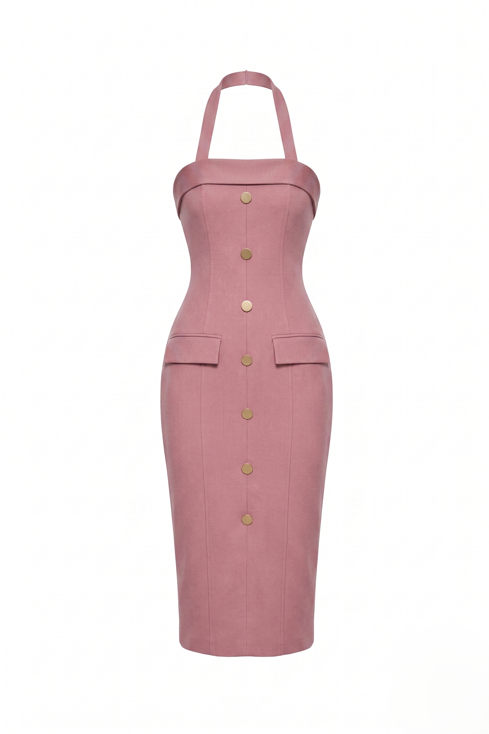 Élan Halter Corset Dress